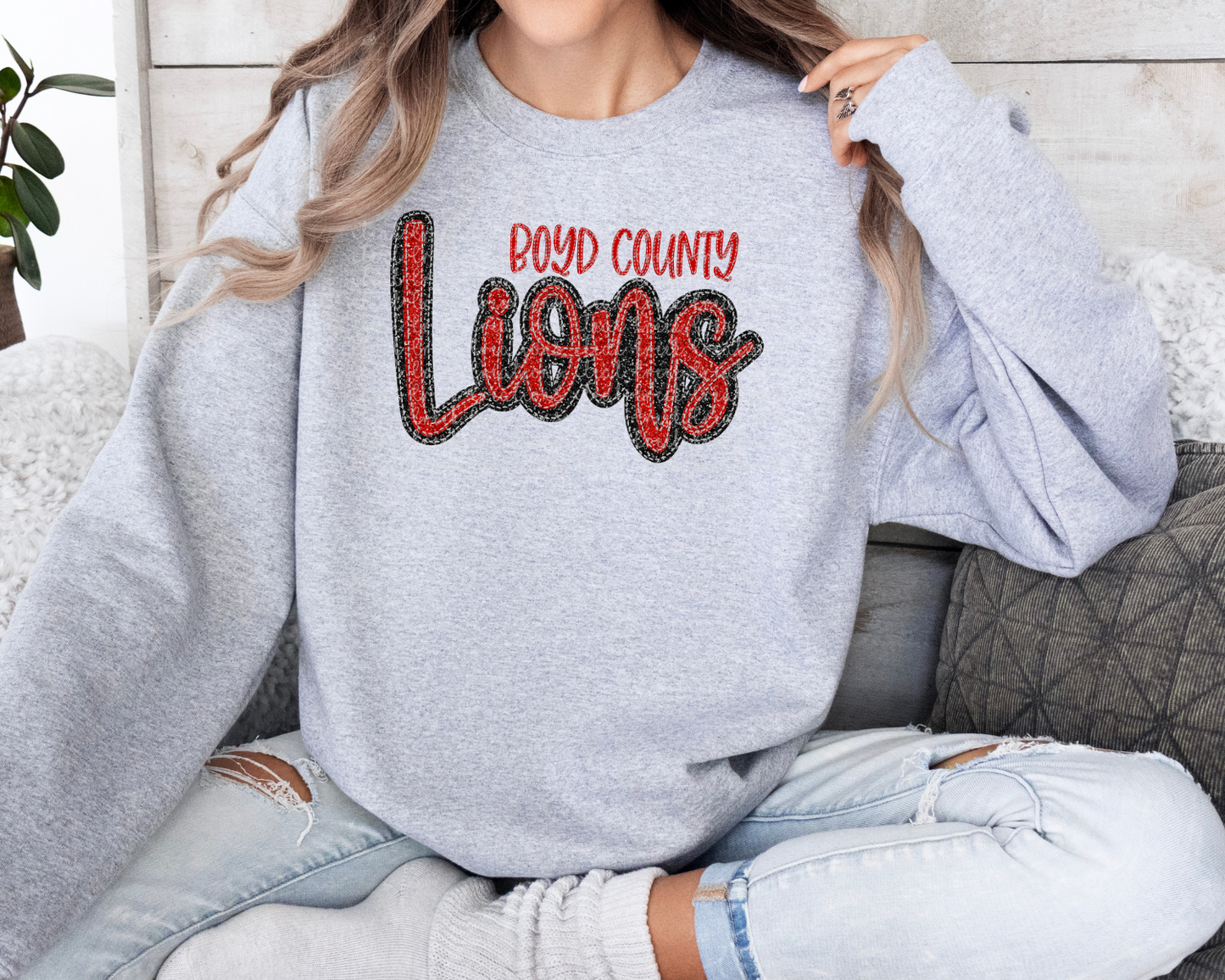 Boyd County Lions Crewneck