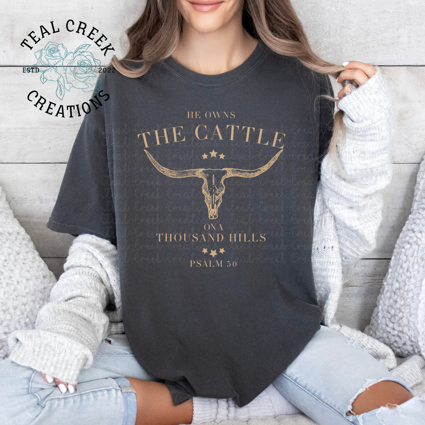 He Owns the Cattle Tee