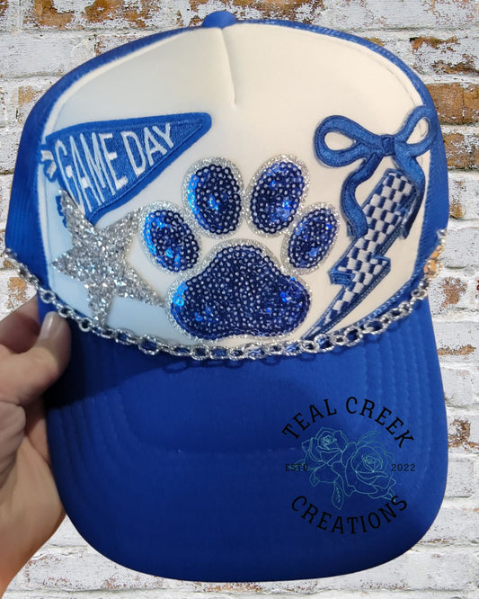 Royal Blue Game Day Hat